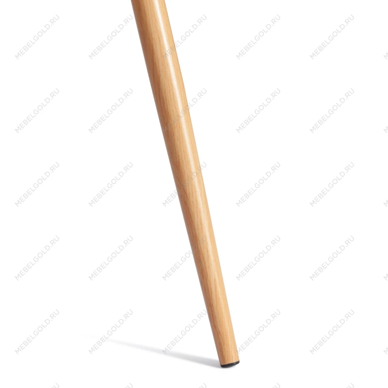 Стол SOPHIA (mod. 5003), металл/стекло (8мм), бук/прозрачный, 110 х 80 х 75 см | изображение 4