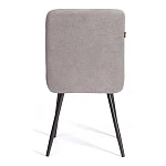 Стул обеденный Medeo, LT, флок, серый/черный, 29, 45х56х89 см | изображение 4