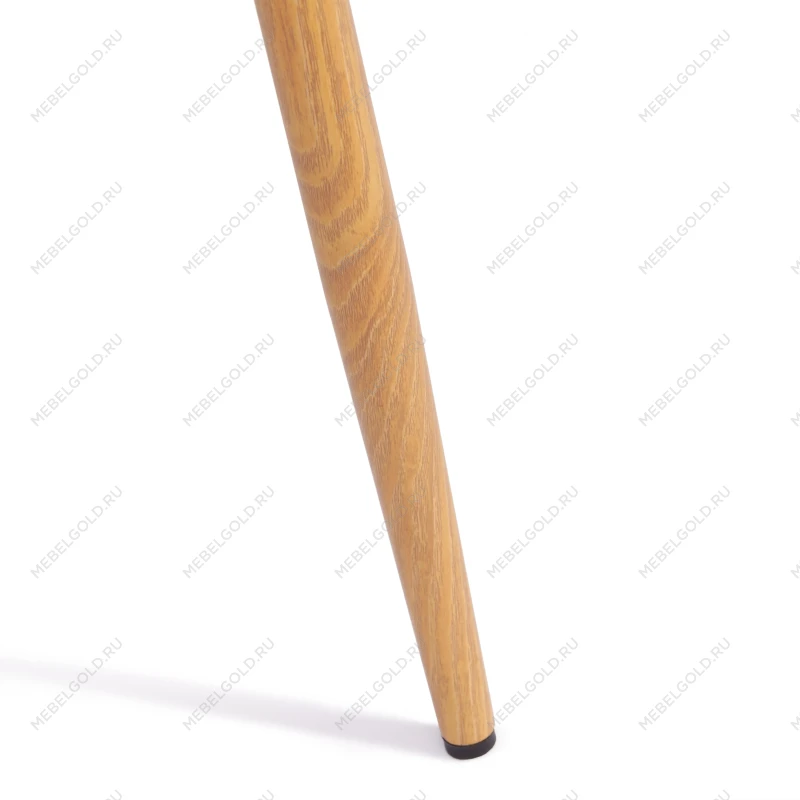 Стул BREEZE (mod. 4724), Велюр/металл, 44 х 53 х 87 см, Light grey (светло-серый) HLR14 / натуральный | изображение 7