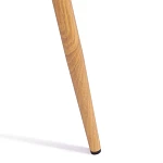 Стул BREEZE (mod. 4724), Велюр/металл, 44 х 53 х 87 см, Light grey (светло-серый) HLR14 / натуральный | изображение 7