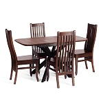 Стул DOLCE жёсткое сидение, бук, мдф, 40х46х100см, Tobacco | изображение 5