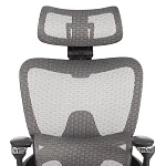 Компьютерное кресло Sakura, сетка, серый | изображение 7