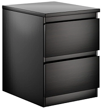 МАЛЬТА тумба ИКЕА / IKEA 2 ящика 40х54 Дуб Венге