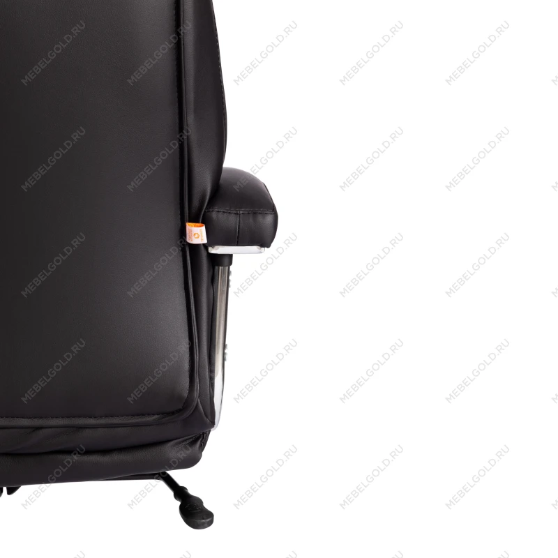 Кресло Trust (max), кож/зам, черный/черный стеганный/черный, 36-6/36-6/36-6/06 | изображение 13