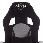 Кресло DRIVER (22), флок/ткань, черный/серый, 35/TW-12 | изображение 6