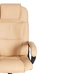 Кресло BERGAMO хром (22), кож/зам, бежевый, 36-34 | изображение 5