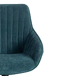 Кресло DUBLIN, велюр Clermon, малахит, 089 | изображение 5