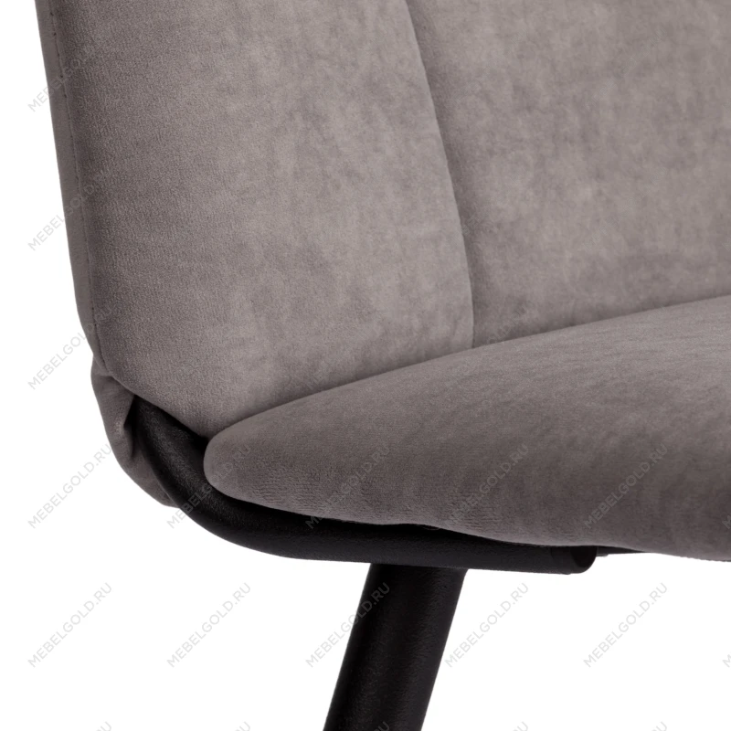 Стул обеденный Asti, TREND, флок, серый/чёрный, 29, 47х54х86 см | изображение 8