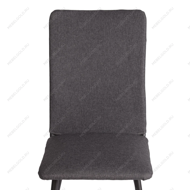 Стул обеденный La Rousse, NEW, ткань рогожка, тёмно-серый, F68, 45х55х93 см | изображение 5