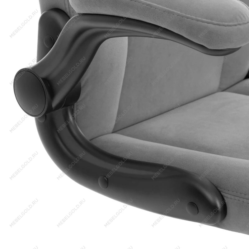 Кресло BAZUKA metalBL, велюр, серый, 29 | изображение 8