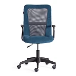 Кресло STAFF, флок/ткань, синий/серый, 32/W-12 | изображение 4