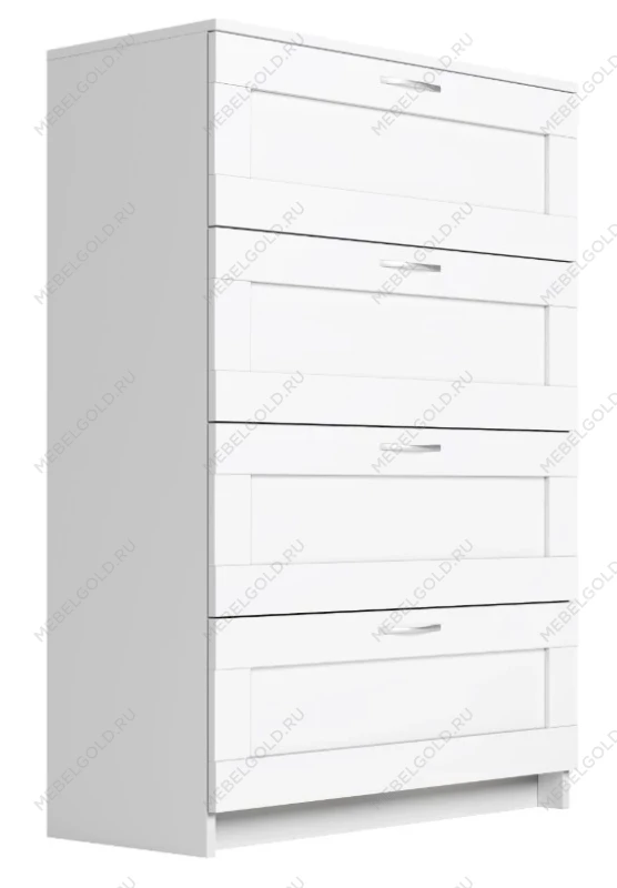 БРИМНЭС / СИРИУС комод ИКЕА / IKEA 4 ящика белый