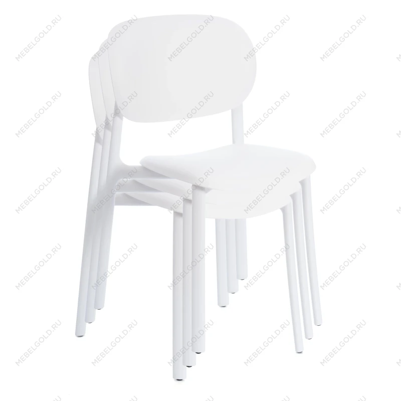 Стул ADORE (mod. XRB-1025), пластик, белый (white), 41 х 53 х 81,5 см | изображение 12