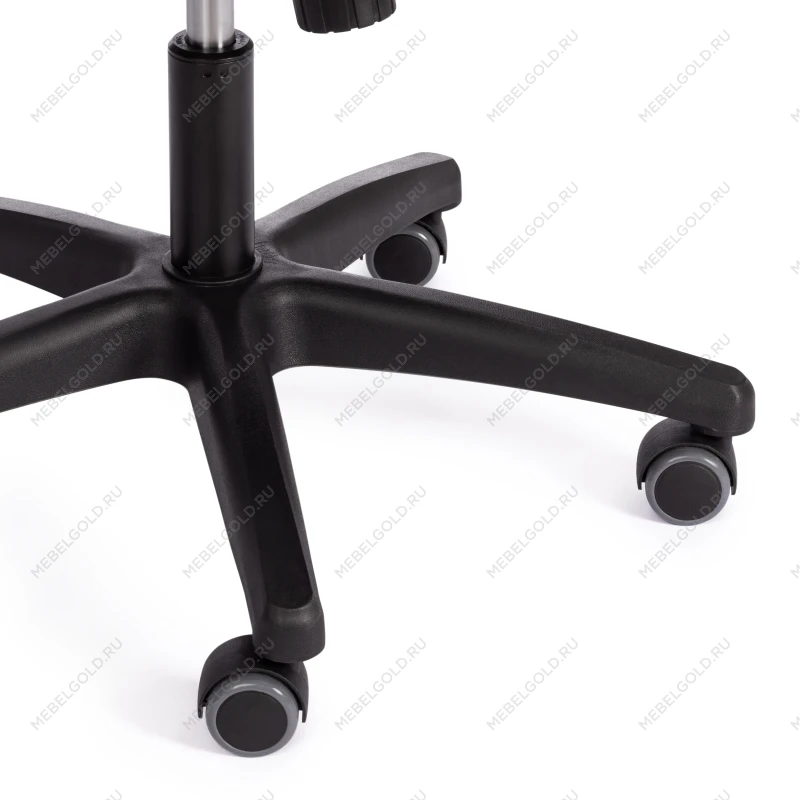 Кресло PRACTIC (мп), флок/кож/зам, серый/металлик, 29/W-12/36 | изображение 10