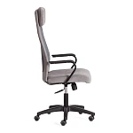 Кресло PROFIT (мп), флок/ткань, серый, 29/W-12 | изображение 1