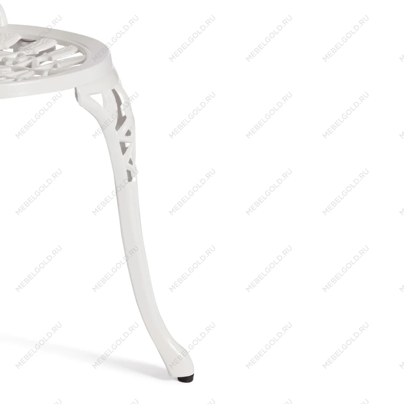 Комплект Secret De Maison Waltz of flowers (стол +2 стула), алюминиевый сплав, D60/H67, 52Х40Х89см, butter white | изображение 9