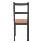 Стул Соната/Sonata chair, массив сосны, 41х50х95 см, антик /графит | изображение 3