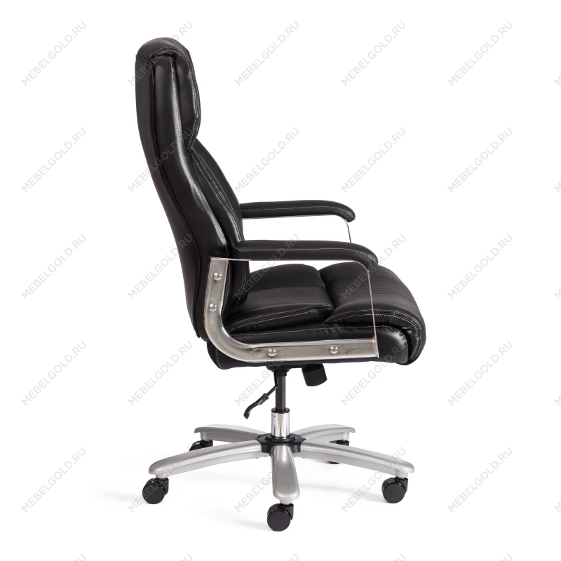 Компьютерное кресло Atlant, рецикл. кожа/иск. кожа, черный | изображение 1