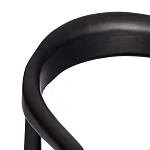 Стул BALDUR, дерево вяз/ткань лен, черный/черный лен, 49х52х76,5 см | изображение 9