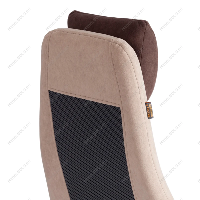 Кресло AVIATOR, флок, ткань, коричневый/бежевый/серый, 6/7/W-12 | изображение 11