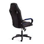 Кресло DRIVER (22), кож/зам/ткань, черный/синий, 36-6/TW-10 | изображение 2