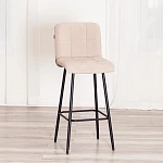 Барный стул Medeo/Медео, велюр, бежевый, 7, 45х56х113 см | изображение 14