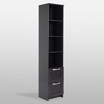 БРИМНЭС / СИРИУС Стеллаж ИКЕА / IKEA 2 ящика 39х190 Дуб Венге