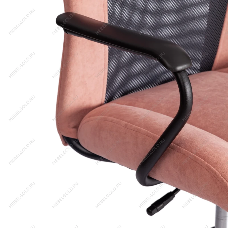 Кресло STAFF, флок/ткань, розовый/серый, 137/W-12 | изображение 7