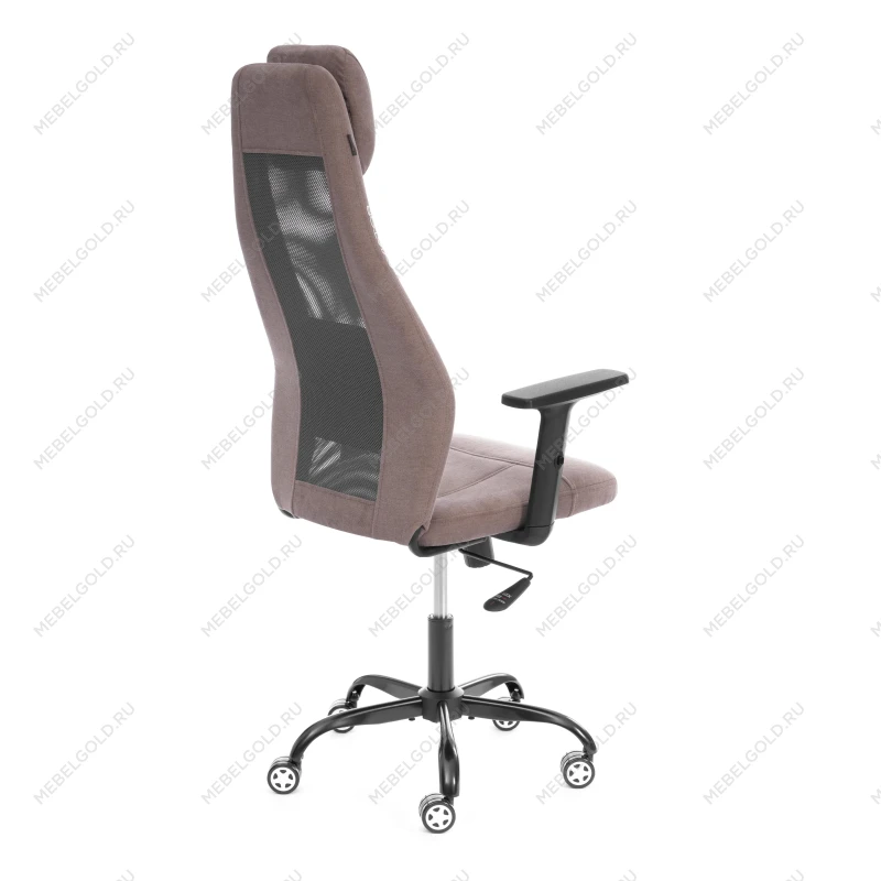 Кресло AVIATOR PLT metalBL, ткань, светло - коричневый / серый, KUB 03/W-12 | изображение 2