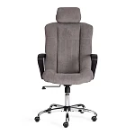 Кресло OXFORD хром, флок, серый, 29 | изображение 4