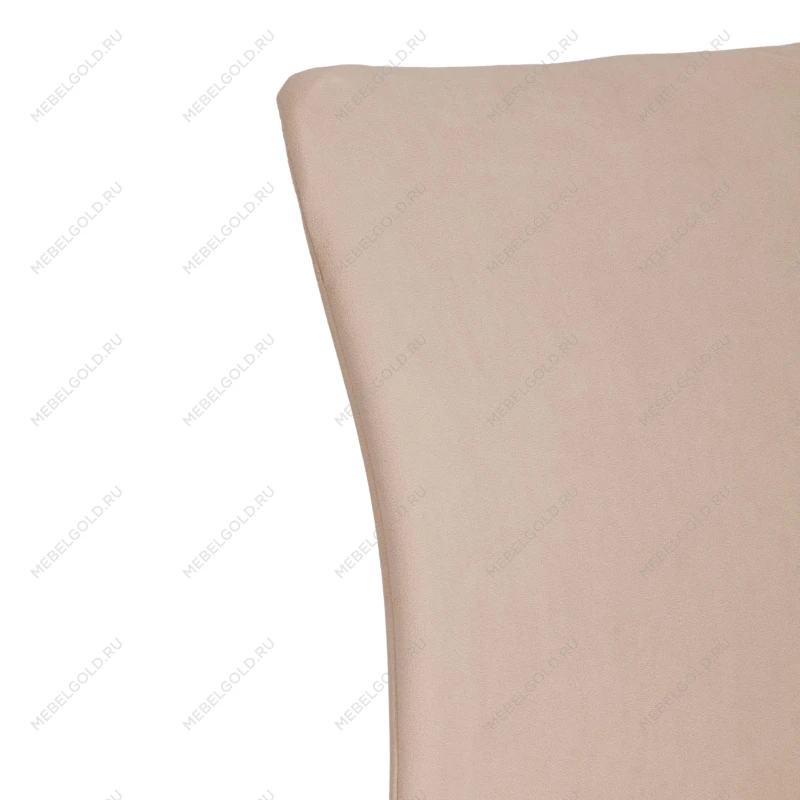 Стул обеденный La Rousse, NEW, флок, бежевый/черный, 7, 45x55x93 см | изображение 8