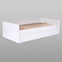 БРИМНЭС / СИРИУС кровать двойная ИКЕА / IKEA 160х200 белая