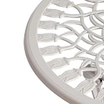 Комплект Secret De Maison Waltz of flowers (стол +2 стула), алюминиевый сплав, D60/H67, 52Х40Х89см, butter white | изображение 2