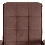 Кресло TRENDY (22), флок/ткань, коричневый, 6/TW-24 | изображение 6