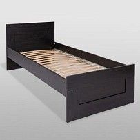 БРИМНЭС / СИРИУС кровать двойная ИКЕА / IKEA 160х200 Дуб Венге