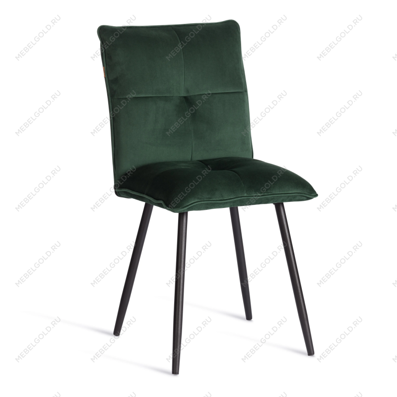 Стул обеденный Sweet, LT, велюр, Deep Forest (изумруд), 41х55х88 см