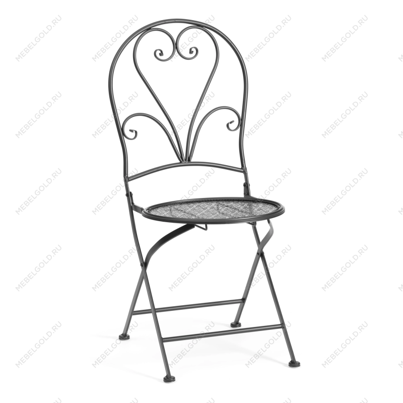 Стул Love Chair (PL08-11140), стальной сплав, черный, 40х47,5х94 см