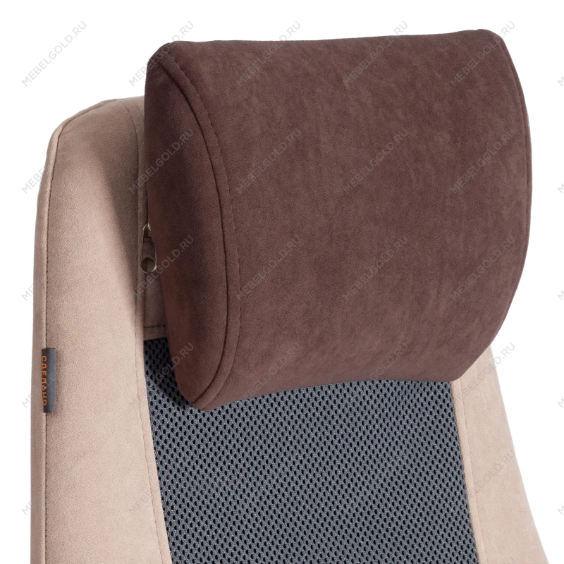 Кресло AVIATOR, флок, ткань, коричневый/бежевый/серый, 6/7/W-12 | изображение 10
