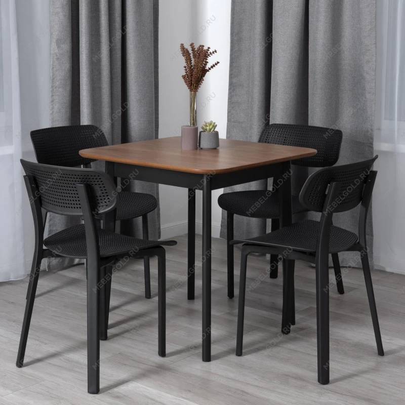 Стул JOLLY (mod. XRB-096-B2), пластик, черный (black), 46 х 50,5 х 78 см | изображение 12