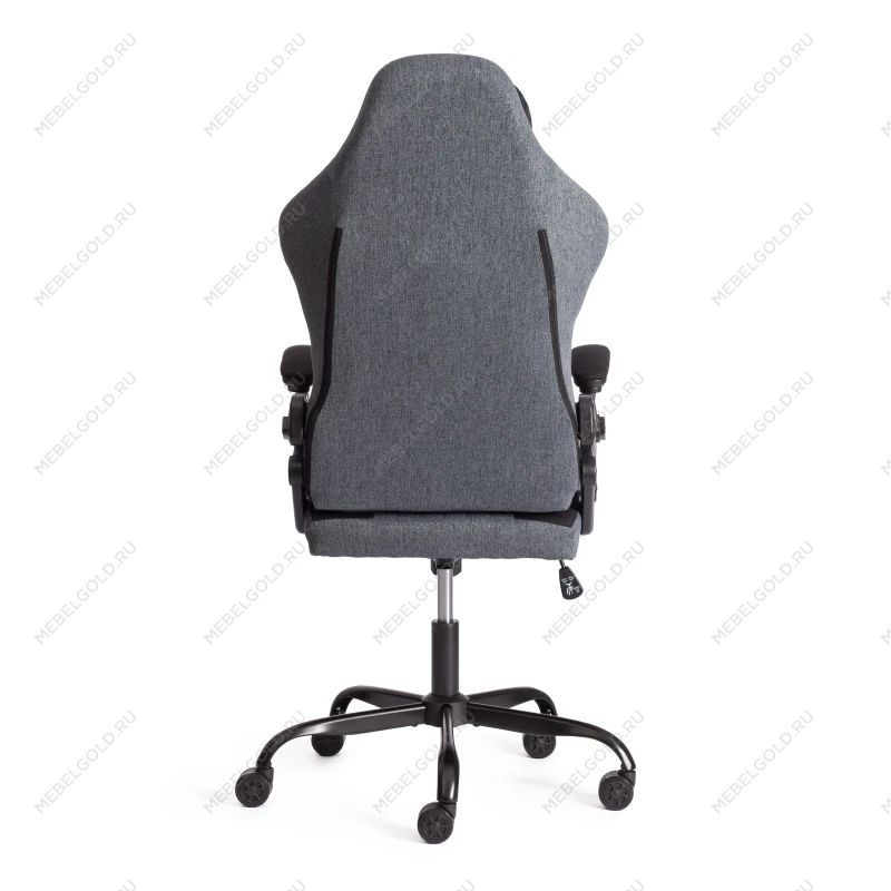 Компьютерное кресло iWolf, ткань, черный/серый | изображение 5