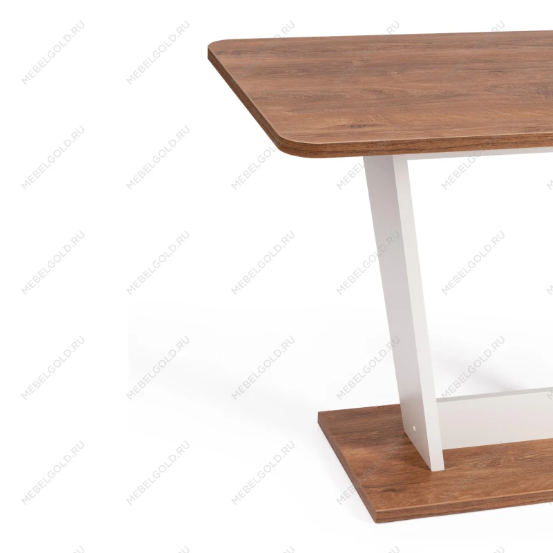 Стол обеденный TIBI нераздвижной, ЛДСП, 68,6 х 110 х 75 см, Дуб Канзас/Пепел | изображение 3