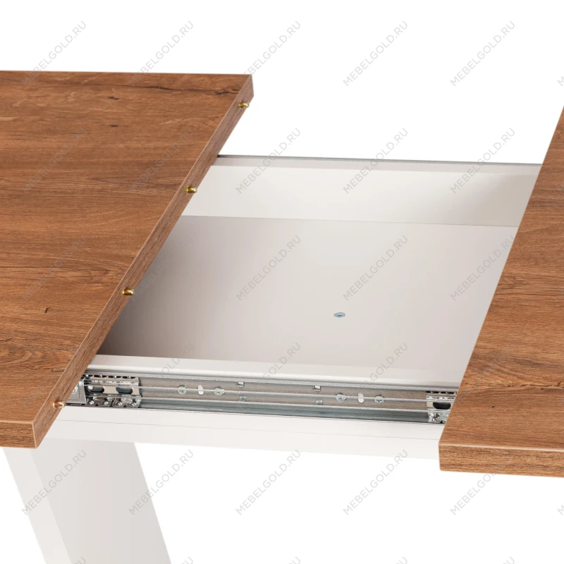 Стол обеденный FOX раздвижной, ЛДСП, 68.6x110-145x75 см, Дуб Канзас/Пепел | изображение 10