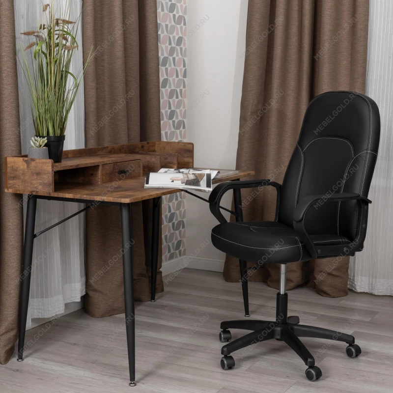 Кресло PARMA (22), кож/зам, черный, 36-6 | изображение 12