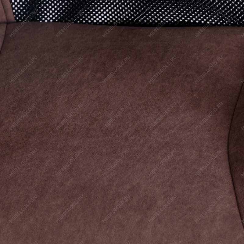 Кресло STAFF, флок/ткань, коричневый/черный, 6/W-11 | изображение 6