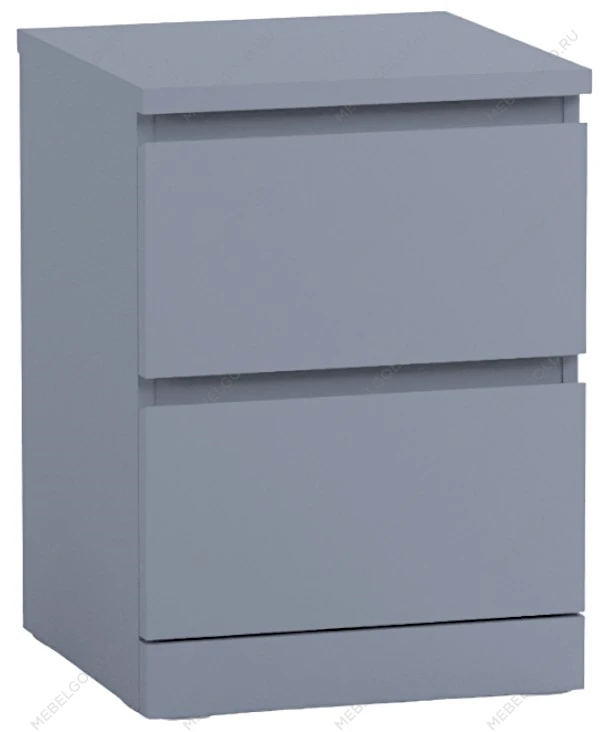 МАЛЬМ / VARMA Тумба прикроватная ИКЕА / IKEA 2 40х54х40, серый