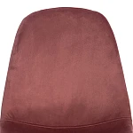 Стул BREEZE (mod. 4724), Велюр/металл, 44 х 53 х 87 см, Coral (коралловый) HLR44 / белый | изображение 6