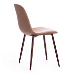 Стул BREEZE (mod. 4724), Велюр/металл, 44 х 53 х 87 см, Brown (коричневый) HLR11 / орех | изображение 2