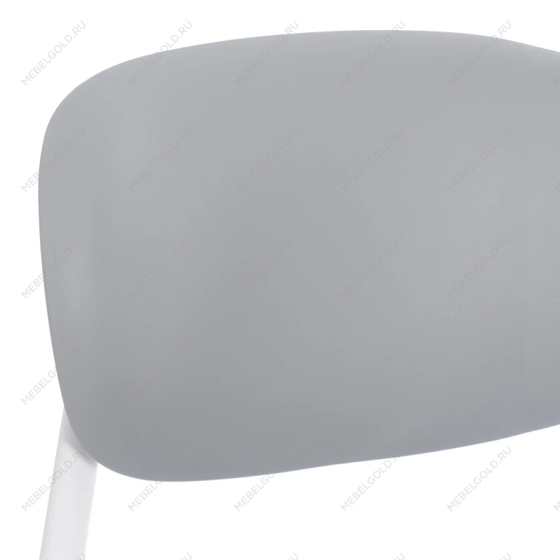 Стул ADORE (mod. XRB-1025), пластик, серый / белый (grey / white), 41 х 53 х 81,5 см | изображение 7