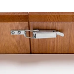 Стол Соната Люкс раздвижной/Sonata Lux extension table, массив сосны, антик/белый, 120-(150)х75х75 см | изображение 10