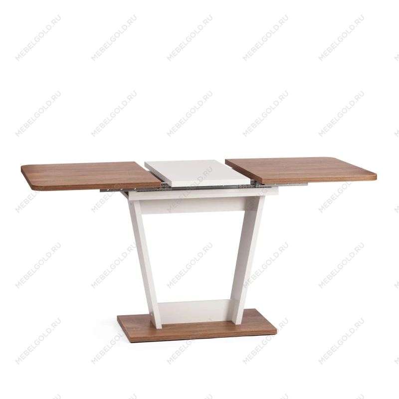 Стол обеденный FOX раздвижной, ЛДСП, 68.6x110-145x75 см, Дуб Канзас/Пепел | изображение 4